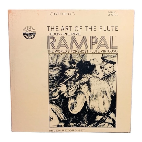LP Jean-Pierre Rampal - The Art Of The Flute Vinyl Record - Picture 1 of 2